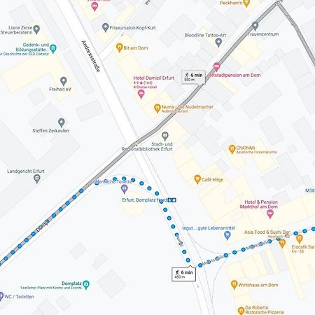 Gaestehaus Gluecksmoment Erfurt Zewnętrze zdjęcie